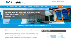 Desktop Screenshot of outdoorworld.com.au